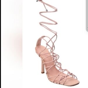 New!Schutz sandals! Nude pink! Sz.8.5